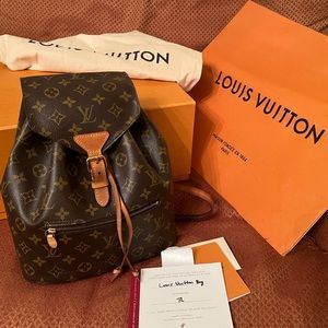 Louis Vuitton Monogram Montsouris MM Backpack